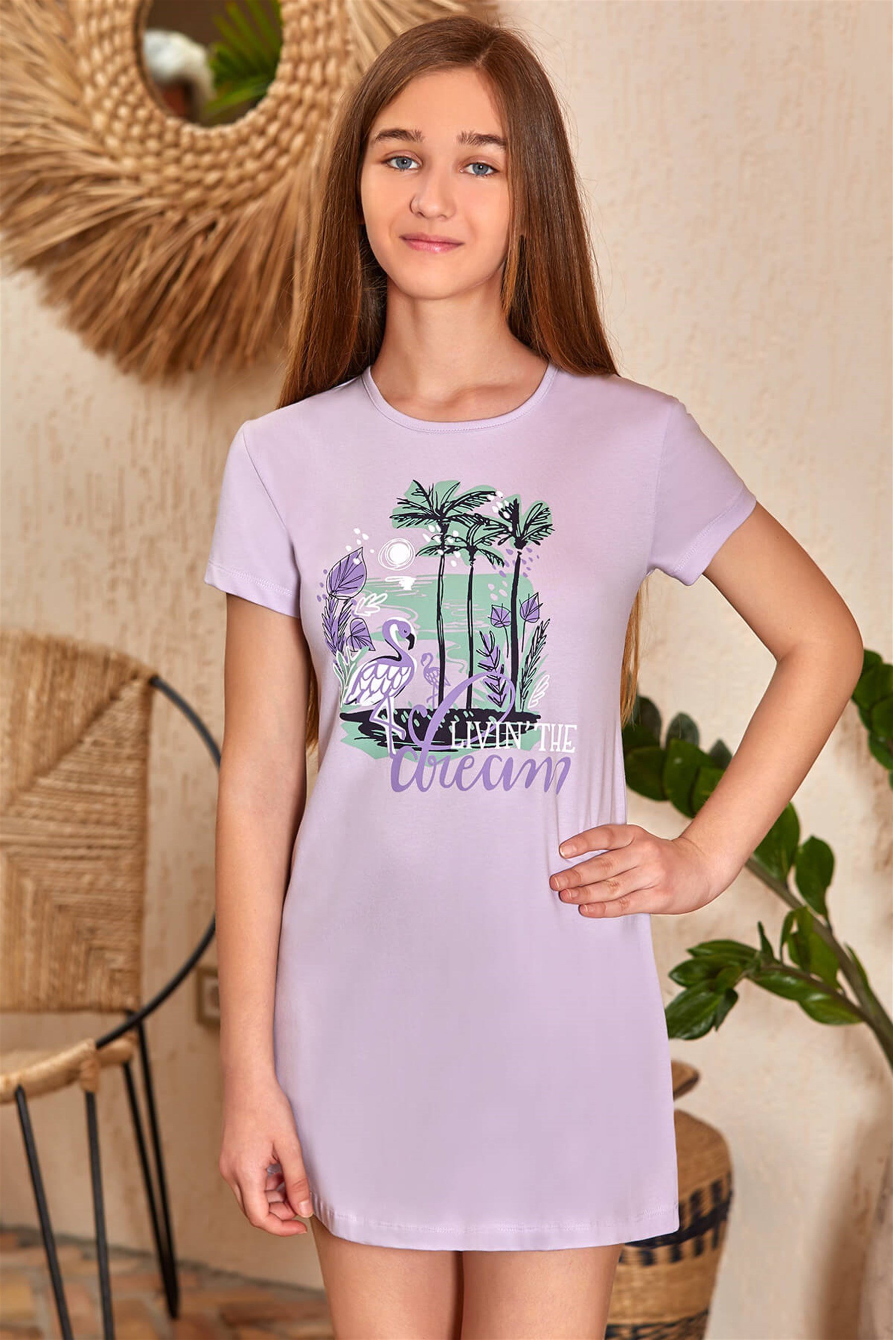 9122 Baykar Kız Çocuk Elbıse