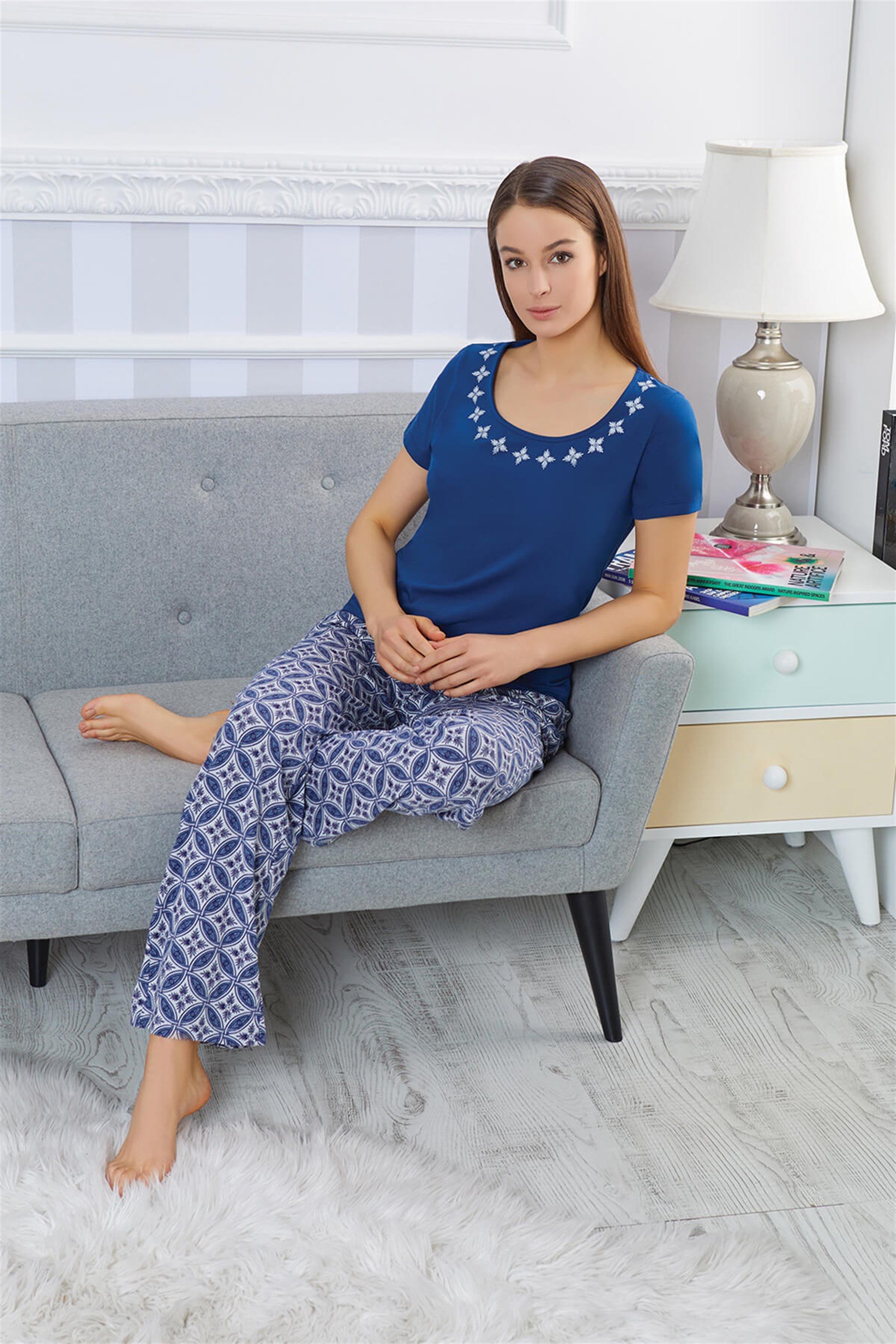 9476 Baykar Bayan Pjama Takım