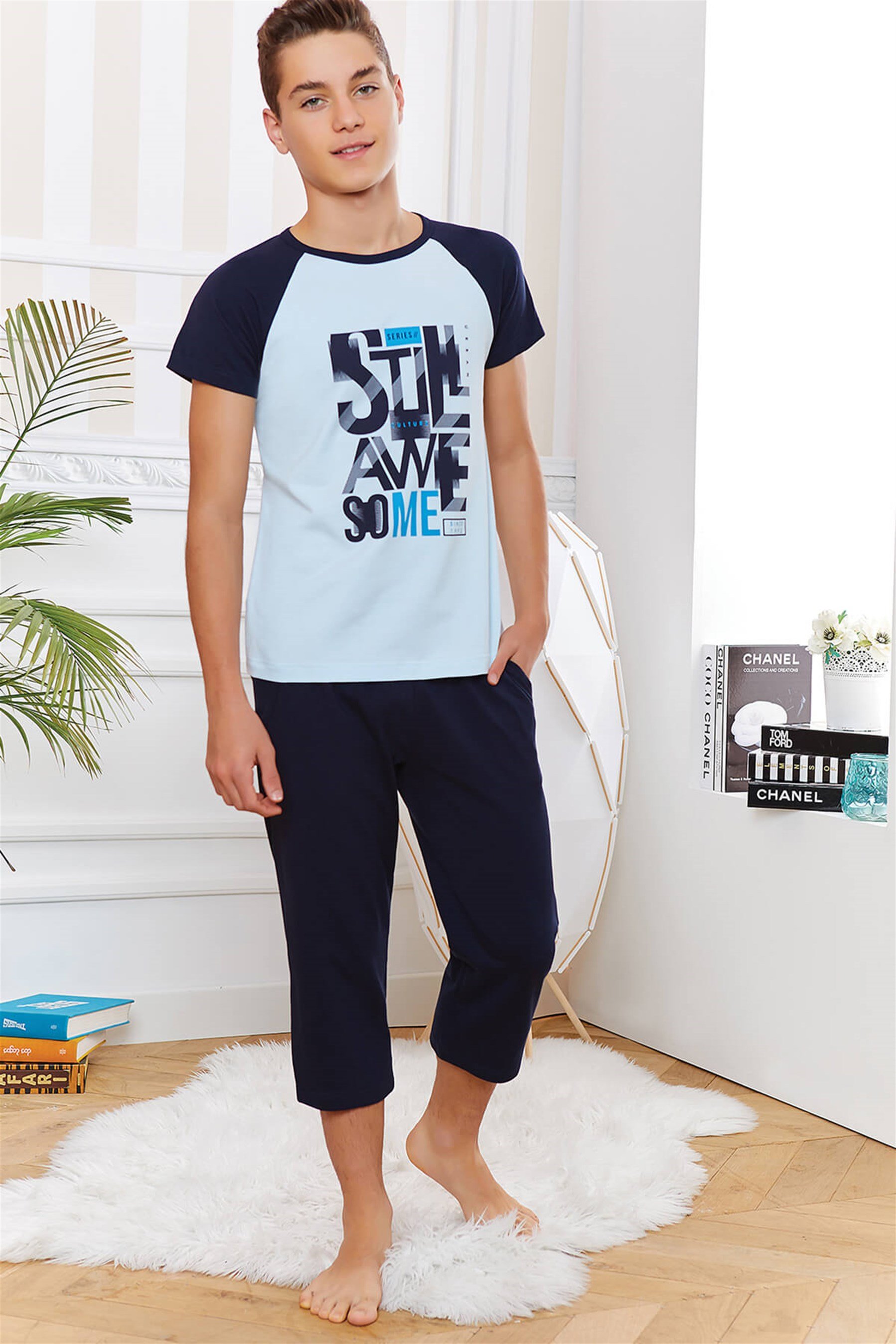 9744 Baykar Erkek Çocuk Kapr Pijama Takımı