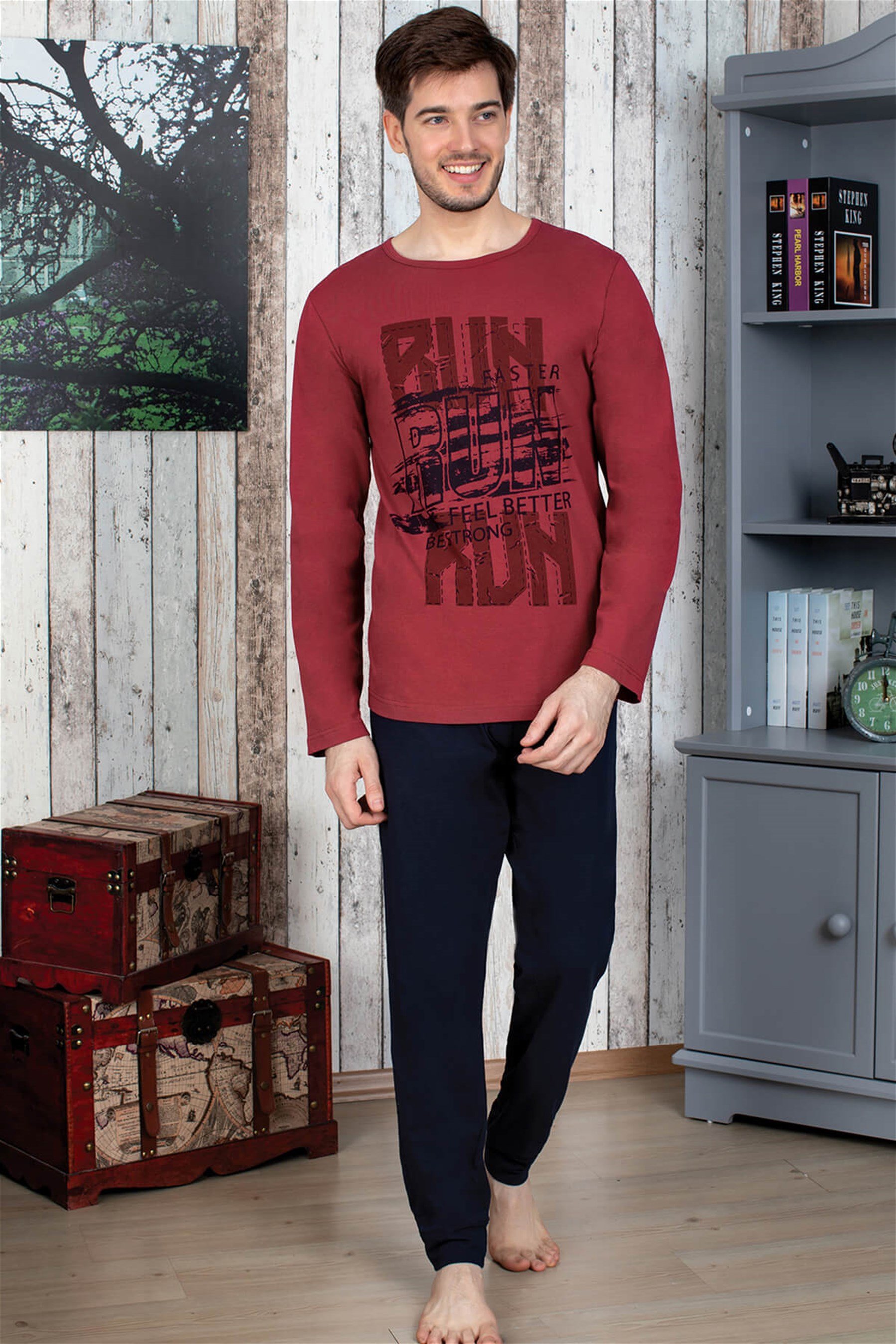 9829 Baykar Erkek Pijama Takımı