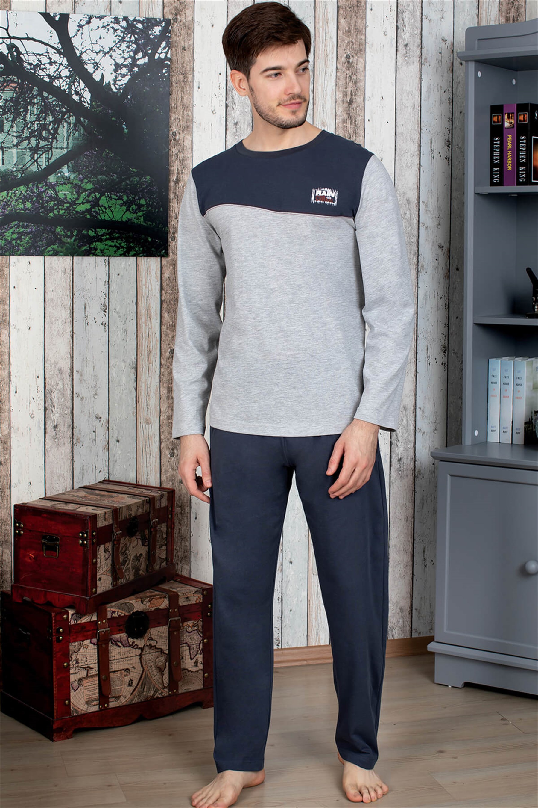 9831 Baykar Erkek Pijama Takımı