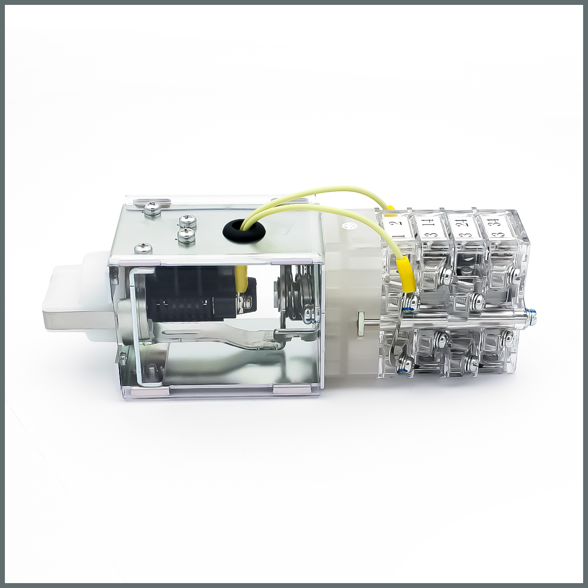 110V DC Ayırıcı Anahtarı (Yuvarlak Flanş)  BHL-3B3-118-110L3-W-Z-B (L54-Z11E)