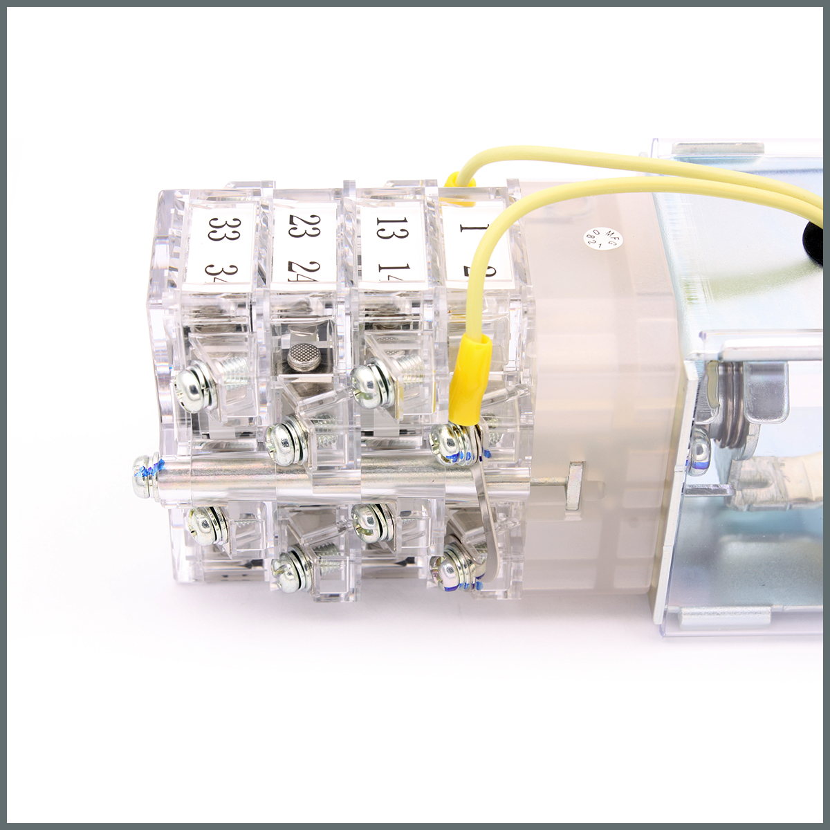 220V DC Ayırıcı Anahtarı (Yuvarlak Flanş)  BHL-3B3-118-220H-W-Z-B (L54-Z11E)