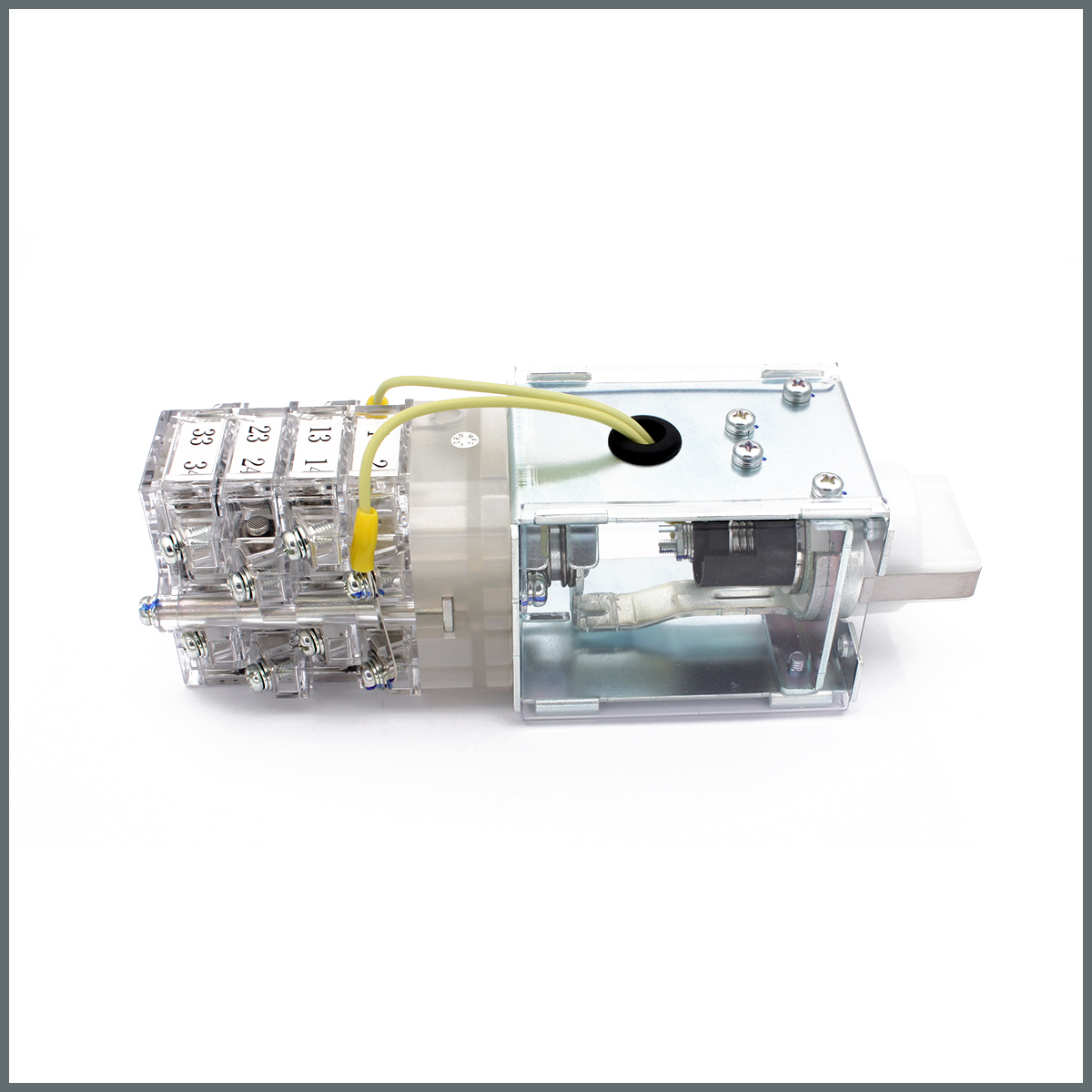 220V DC Ayırıcı Anahtarı (Yuvarlak Flanş)  BHL-3B3-118-220H-W-Z-B (L54-Z11E)