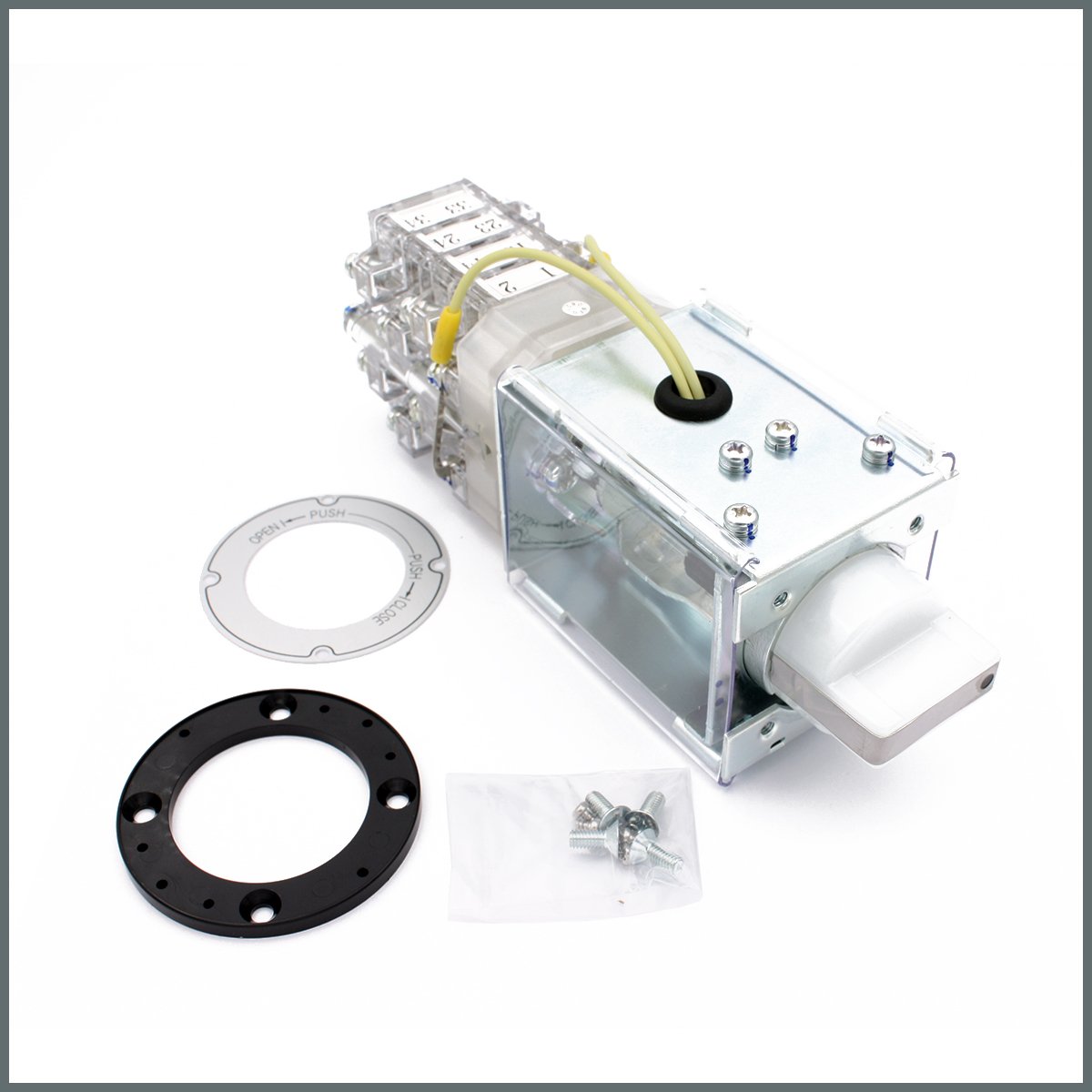 220V DC Ayırıcı Anahtarı (Yuvarlak Flanş)  BHL-3B3-118-220H-W-Z-B (L54-Z11E)