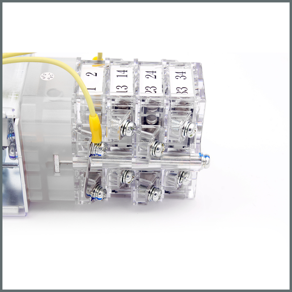 220V DC Kesici Anahtarı (Kare Flanş)  BHL-3B3-118-220H-W-Y-B(L54-Y11E)