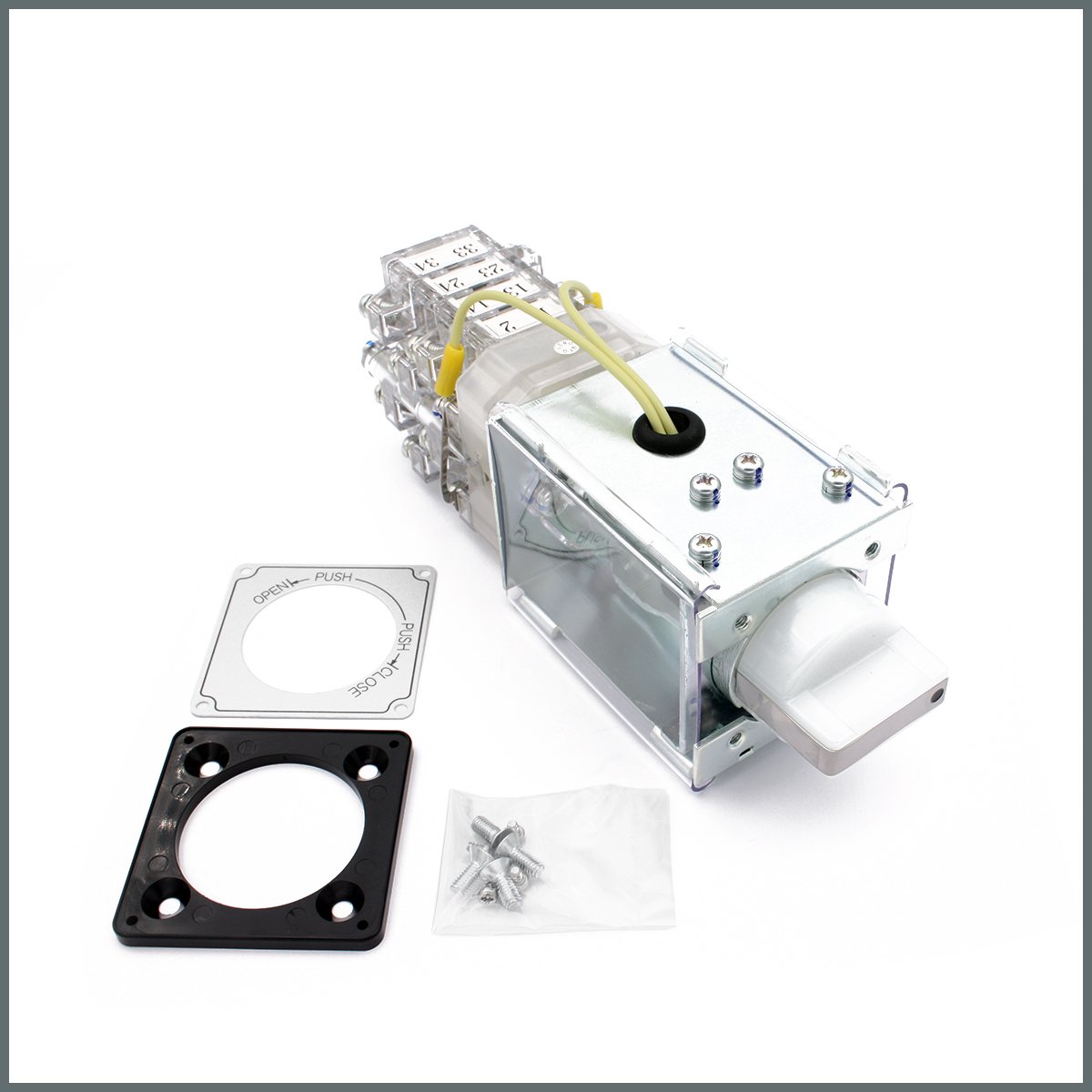 220V DC Kesici Anahtarı (Kare Flanş)  BHL-3B3-118-220H-W-Y-B(L54-Y11E)