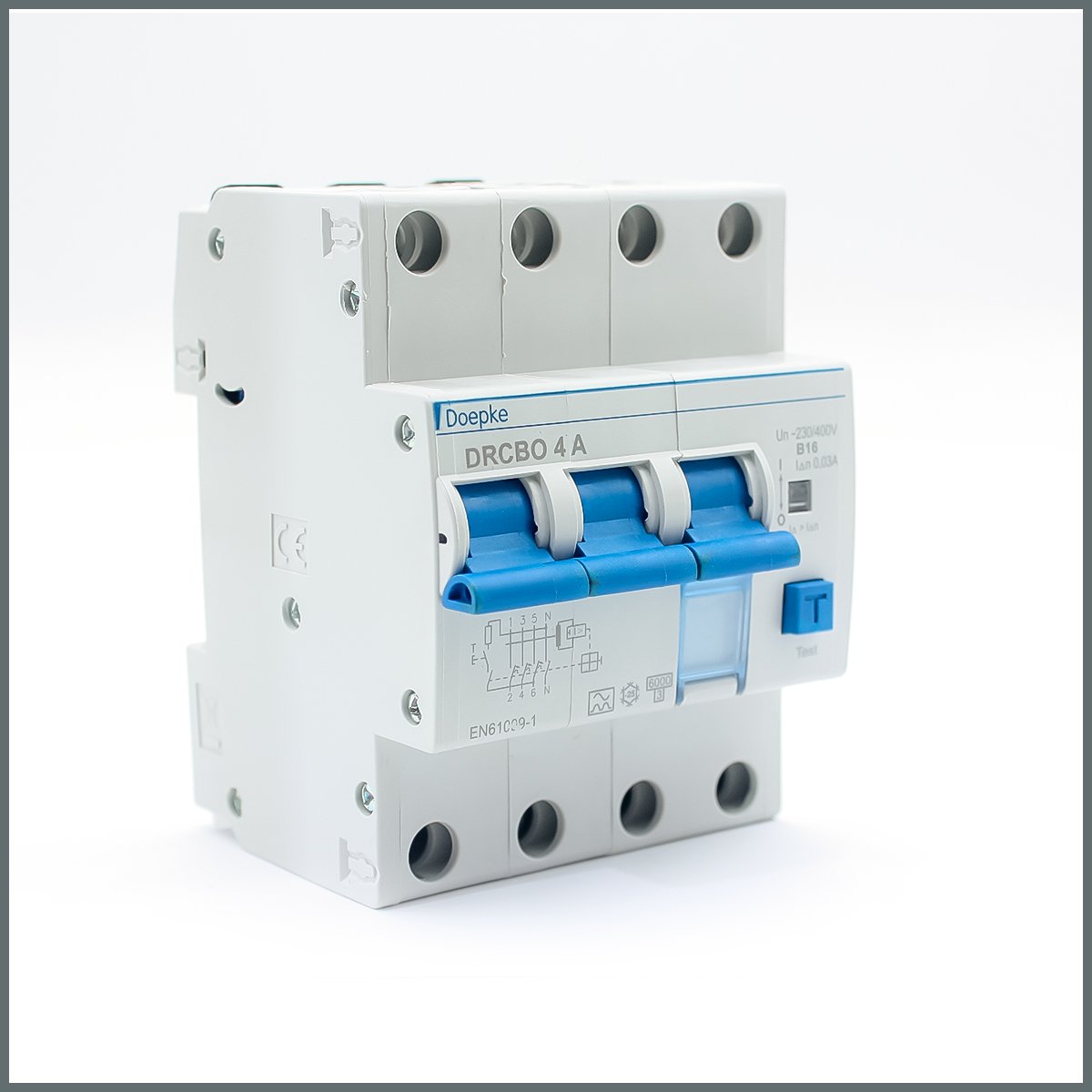 3+Nx16A DRCBO4 0,03A (A tipi) (Karakteristik B) 