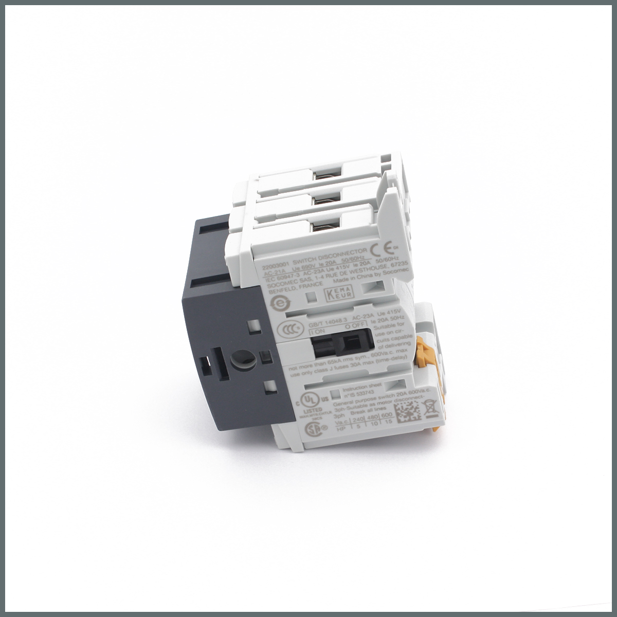 3x20A Sirco M O-I Yük Kesici  