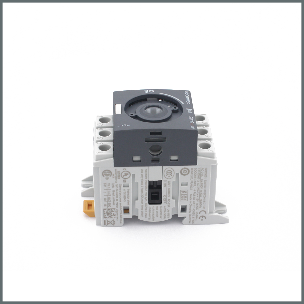 3x20A Sirco M O-I Yük Kesici  