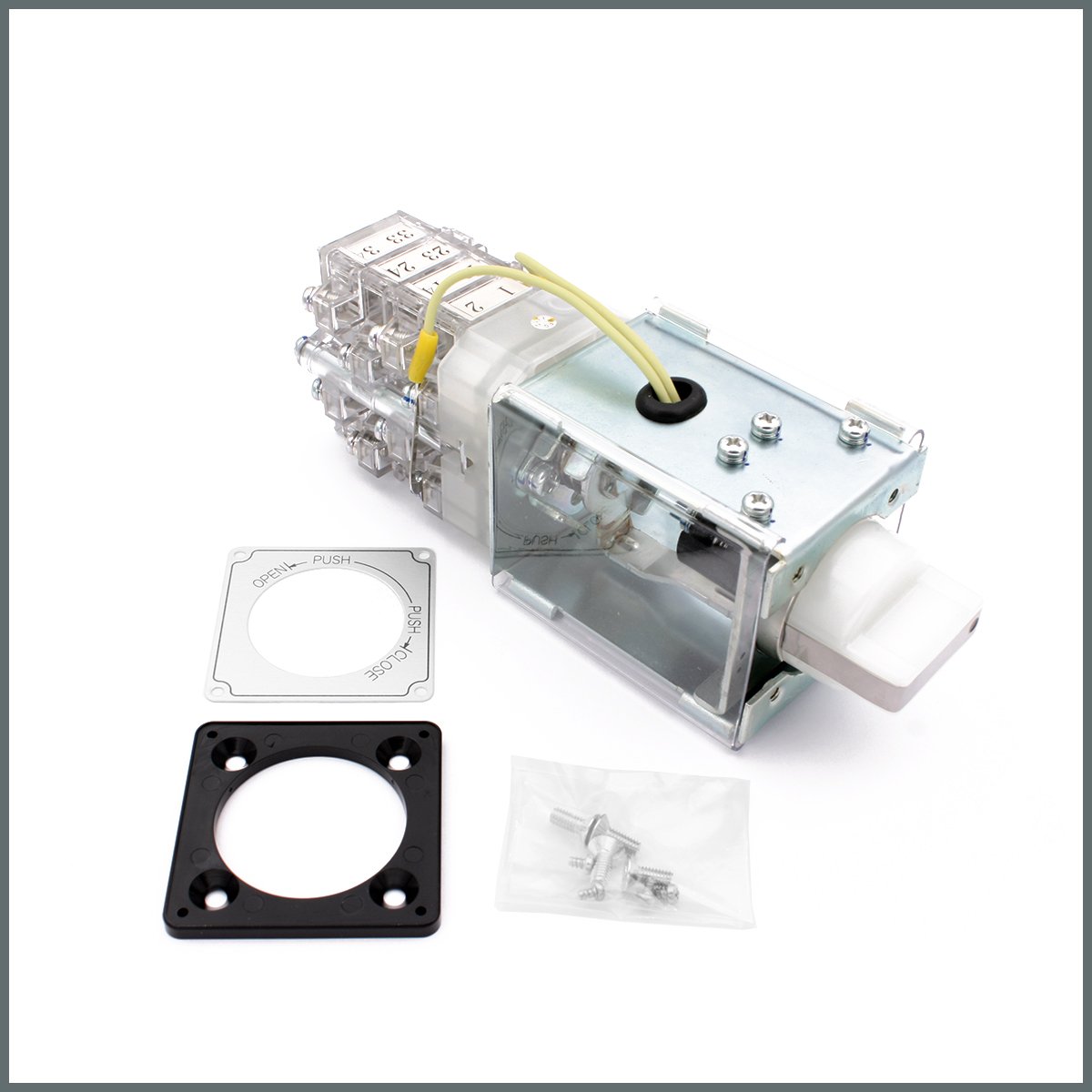 48V DC Kesici Anahtarı (Kare Flanş)  BHL-3B3-118-048H-W-Y-B(L54-Y11E)