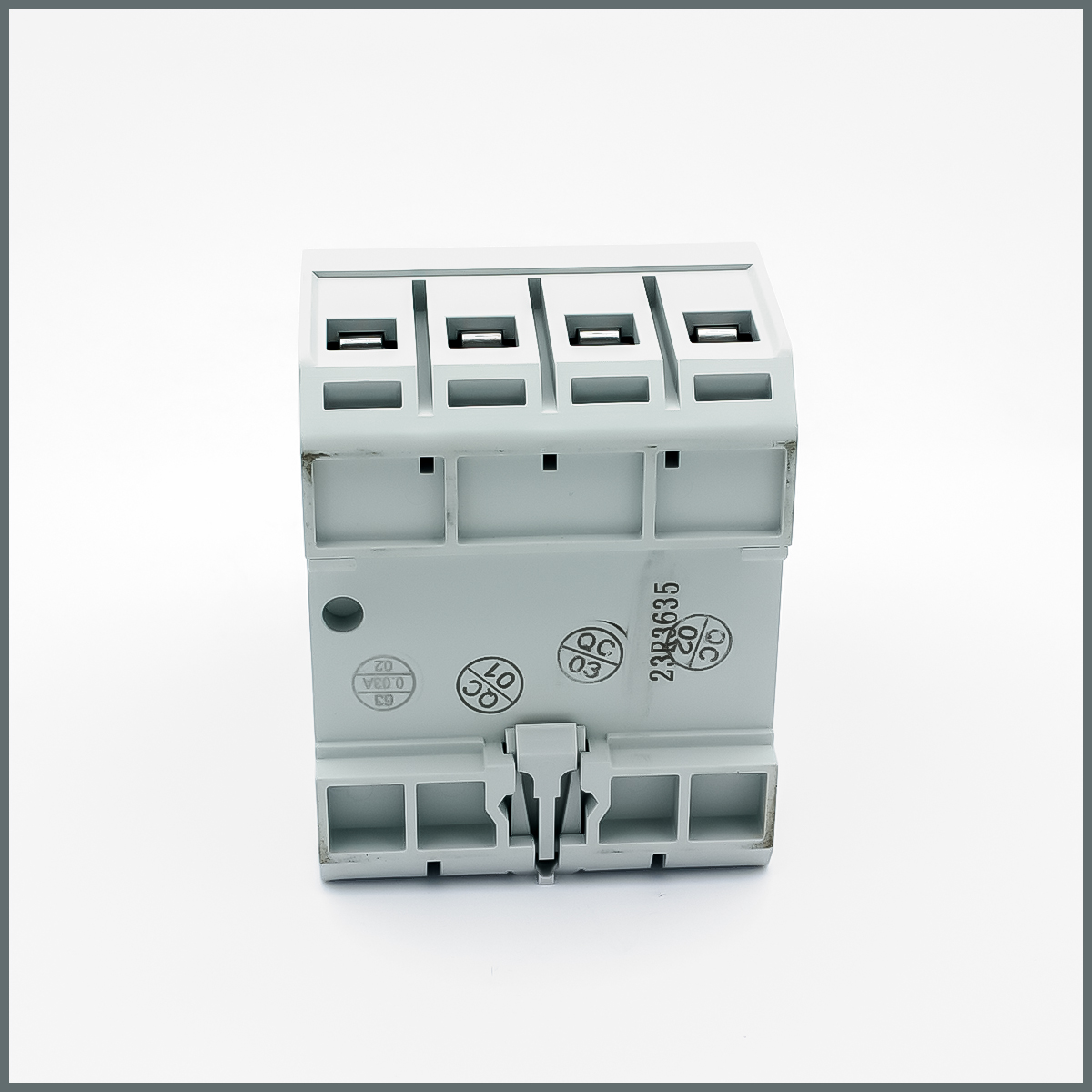 63A B Tipi RCCB (3P+N) 30mA Scc:6kA 