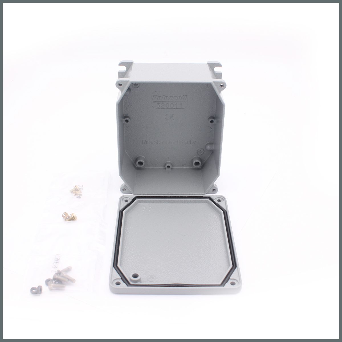 Alüminyum BuatlarPalazzoli UNIBOX Al. Buat (115X140X60) IP66/67 (RAL7042) IK08