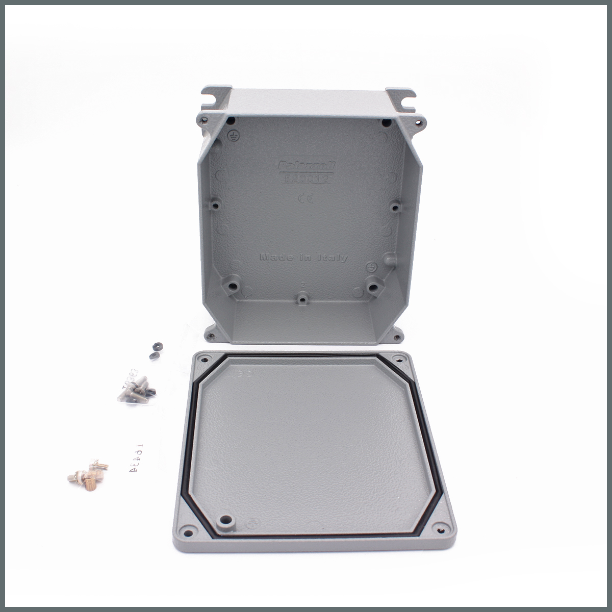 Alüminyum BuatlarPalazzoli UNIBOX Al. Buat (141X166X64) IP66/67 (RAL7042) IK08