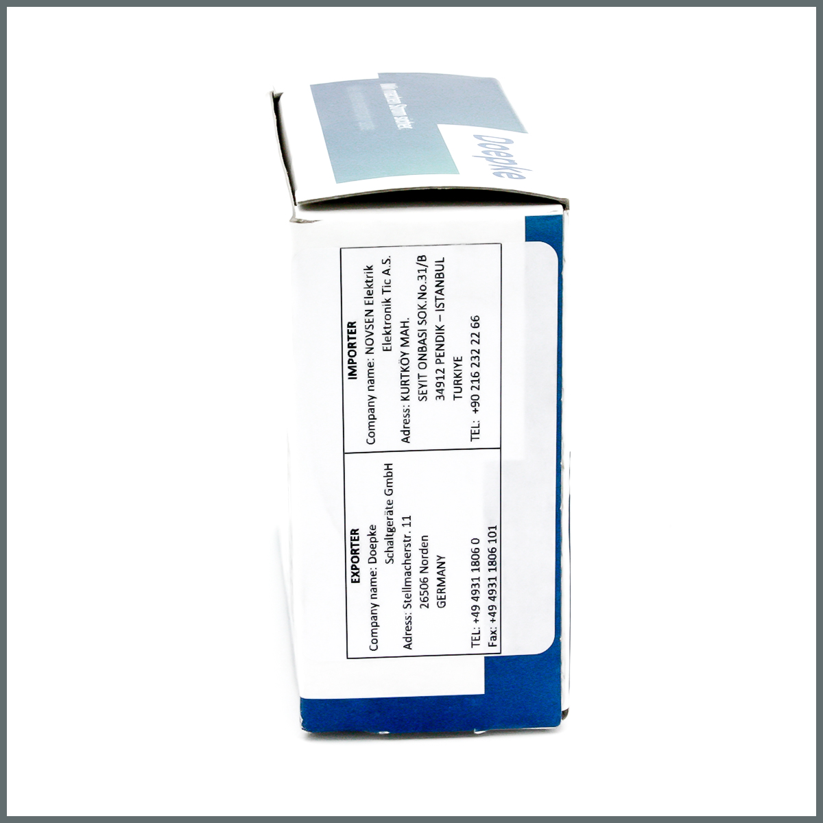 Doepke 2x40A RCCB 30mA (A Tipi Kaçak Akım Rölesi)  (KV:Darbe akım)