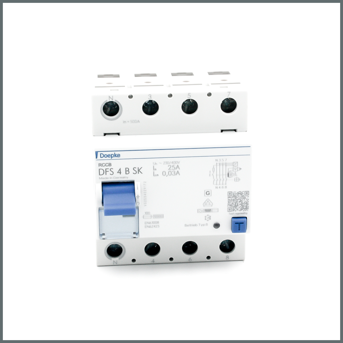 Doepke 4x25A RCCB 30mA (B Tipi Kaçak Akım Rölesi) (SK) 