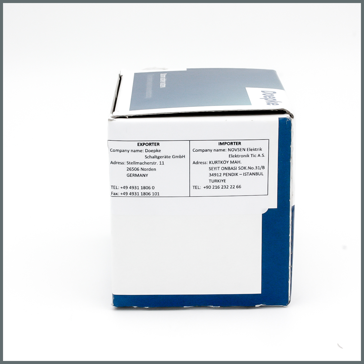 Doepke 4x25A RCCB 30mA (B Tipi Kaçak Akım Rölesi) (SK) 