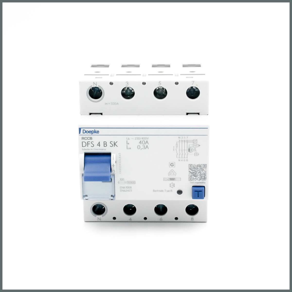 Doepke 4x40A RCCB 300mA (B Tipi Kaçak Akım Rölesi) (SK) 