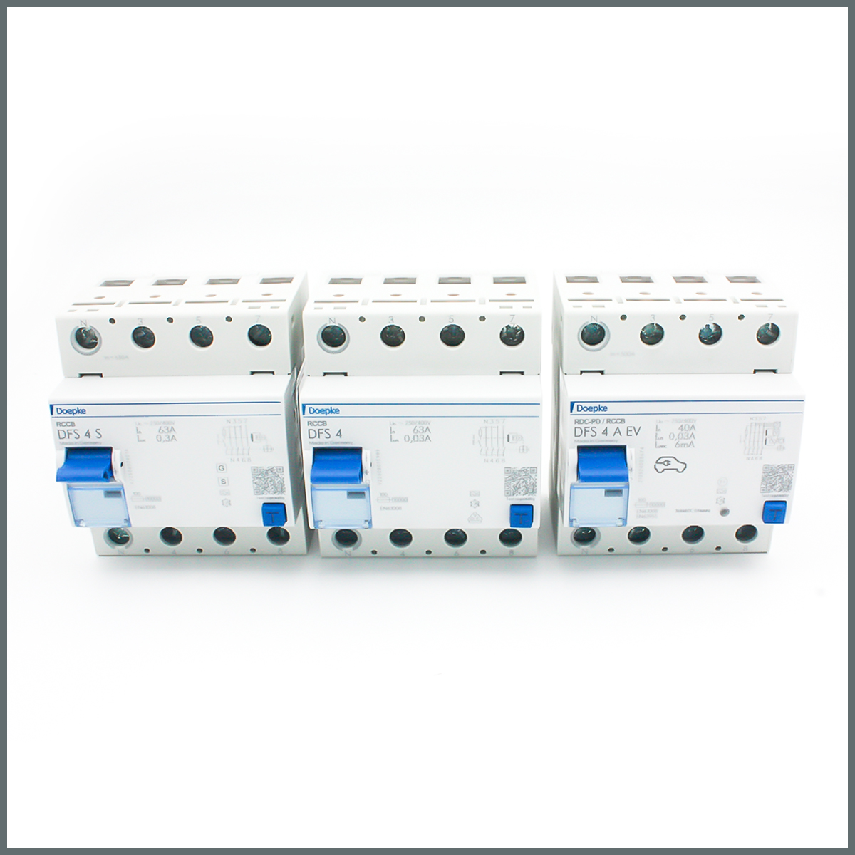 Doepke Ev'de Elektrikli Araç  Şarj Edenler İçin Kaçak Akım Koruma Seti 4