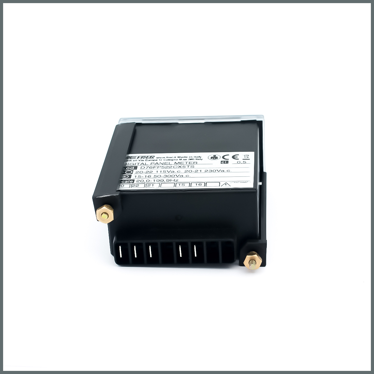 DPM 72x36 20-200Hz 50÷300V Aux.115-230Vac 