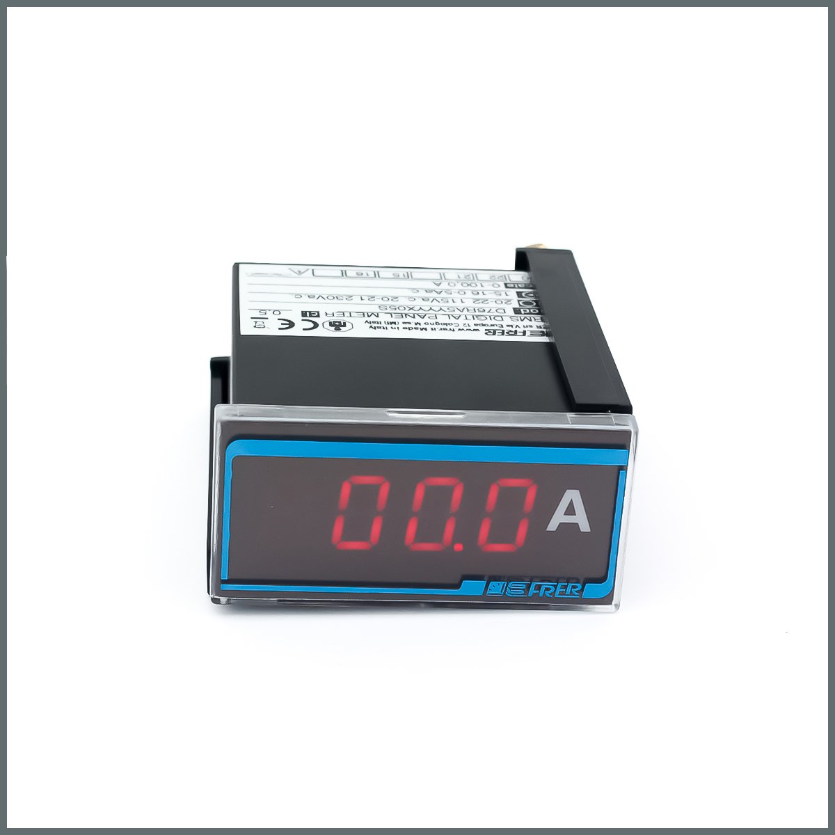 DPM 72x36 Arms In.0-5A Aux.115-230Vac 