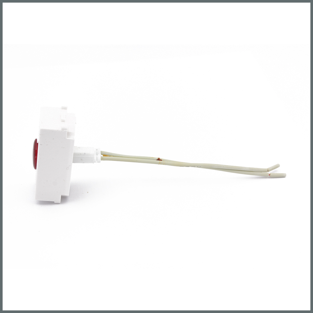 Ev Tipi Modüler CihazlarPalazzoli domoTER Serisi Kırmızı Sinyal Lambası 