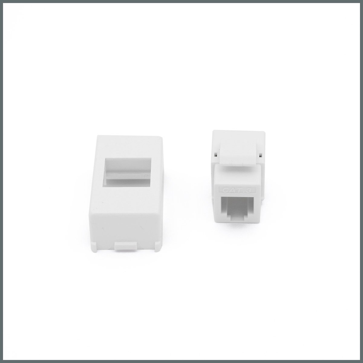 Ev Tipi Modüler CihazlarPalazzoli RJ12 Data Prizi Rj 12 6/6 Kontak (domoTER Serisi)