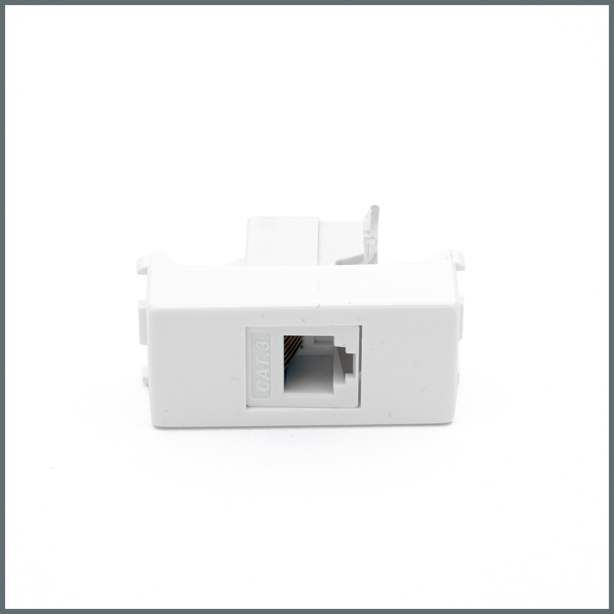 Ev Tipi Modüler CihazlarPalazzoli RJ12 Data Prizi Rj 12 6/6 Kontak (domoTER Serisi)