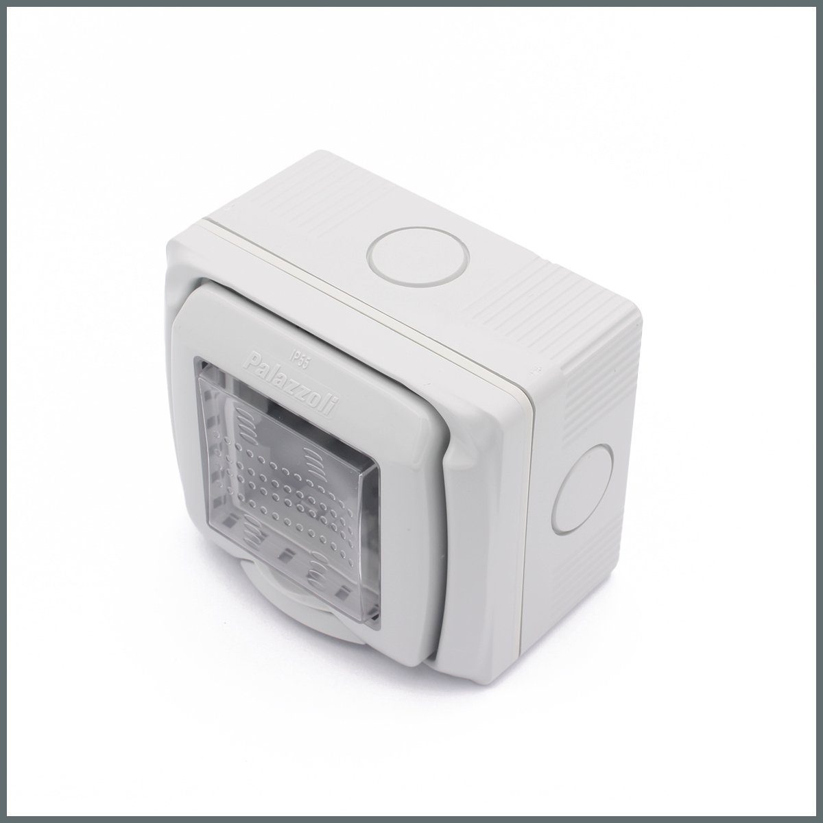 Fiş ve PrizlerPalazzoli Duvara Montaj Kutu - IP55 - 2 Modül 98x82x58 mm. (domoTER için)