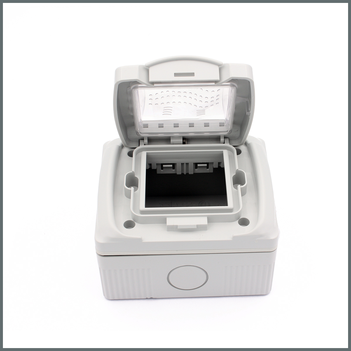 Fiş ve PrizlerPalazzoli Duvara Montaj Kutu - IP55 - 2 Modül 98x82x58 mm. (domoTER için)