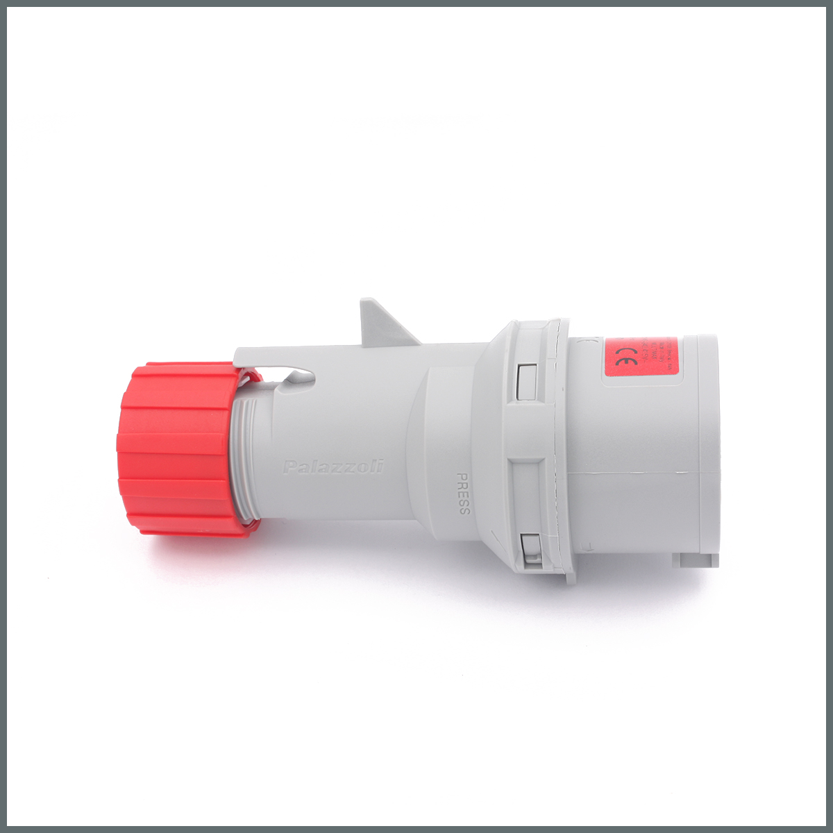 Fiş ve PrizlerPalazzoli Multimax Serisi Düz Fiş 16A (IP44) 400V 3P+N+T h:6