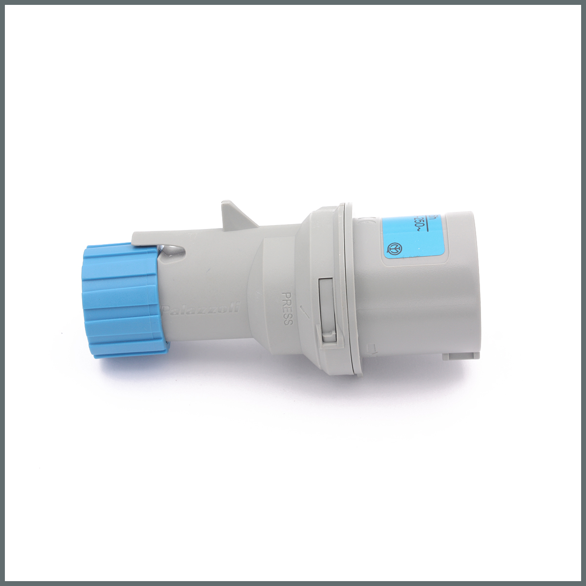 Fiş ve PrizlerPalazzoli Multimax Serisi Düz Fiş 16A (IP44) 230V 2P+T h:6