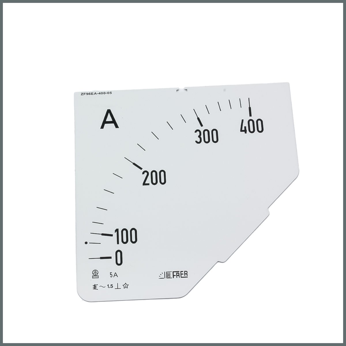 Frer Ampermetre Skalası (96x96 mm.) 400/5A