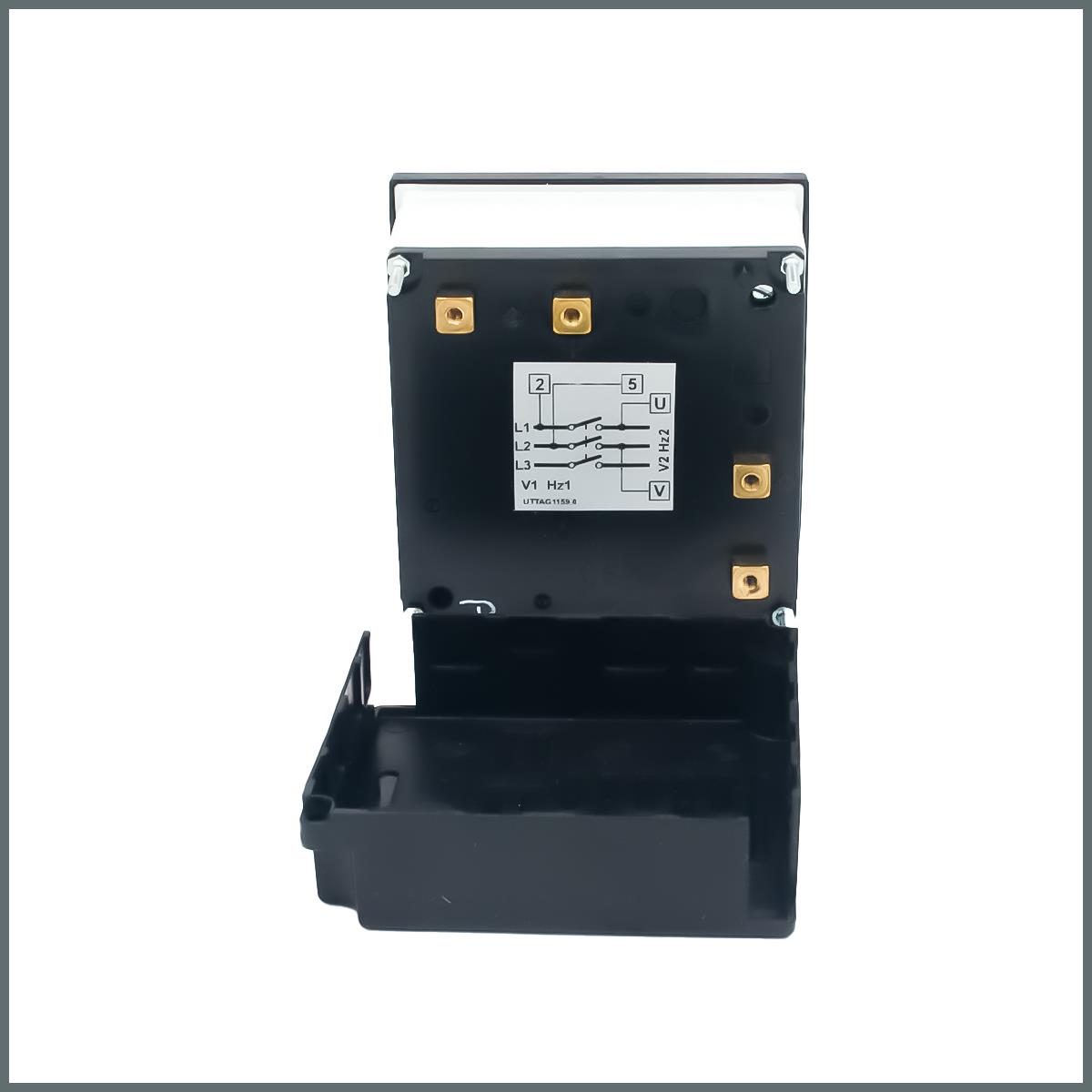 Frer Analog Double Voltmetre 96x96 0-440V 