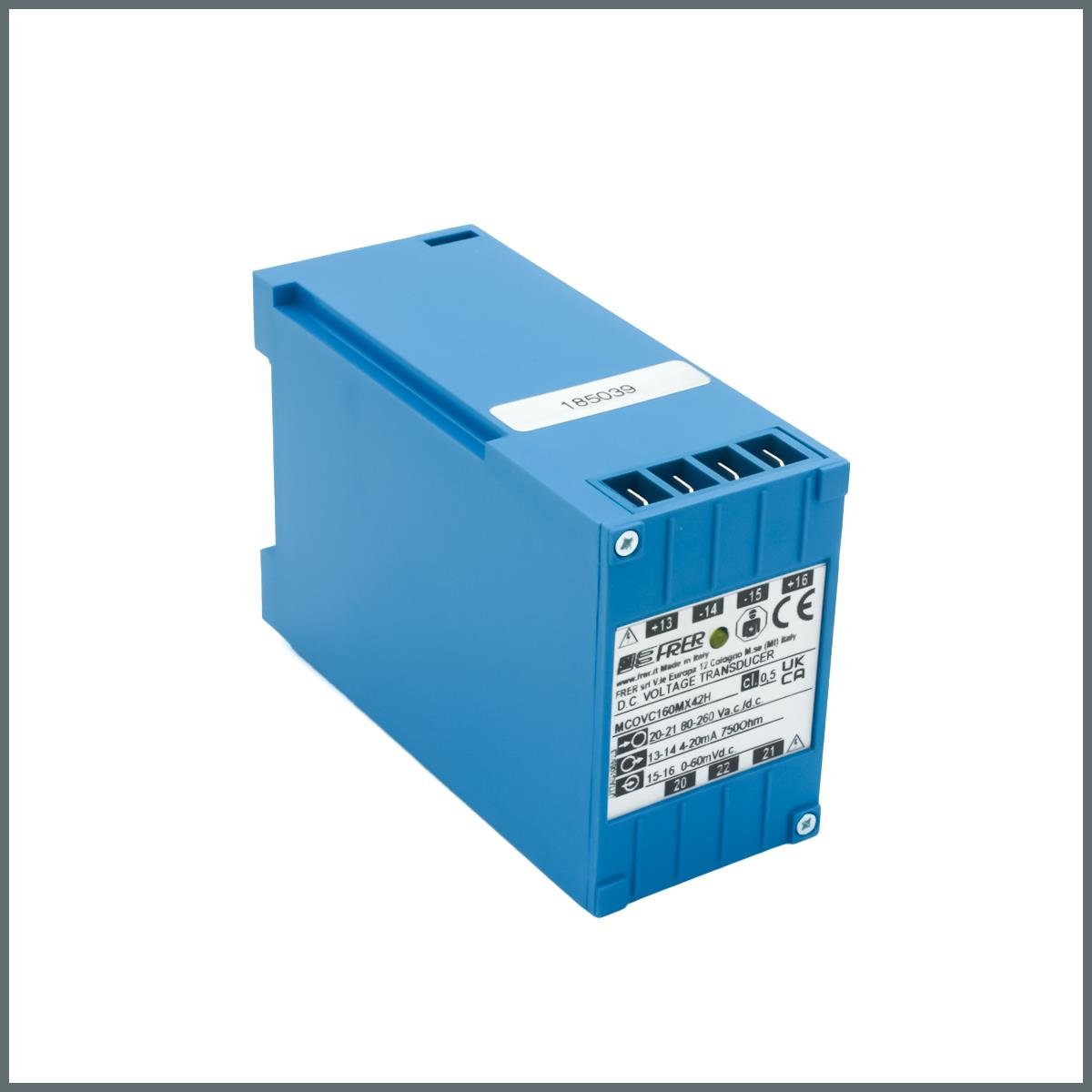 Frer DC Gerilim Transdüseri Giriş:0-60mV Çıkış:4-20mA AUX:80÷260Vac/dc