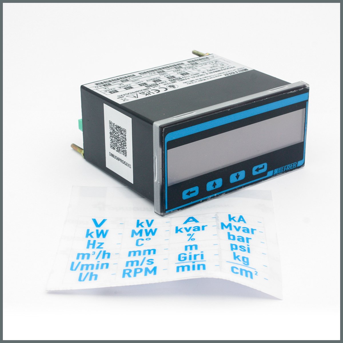 Frer Dijital Ölçü Aleti Programlanabilir AC/DC A-V Aux.115-230V 