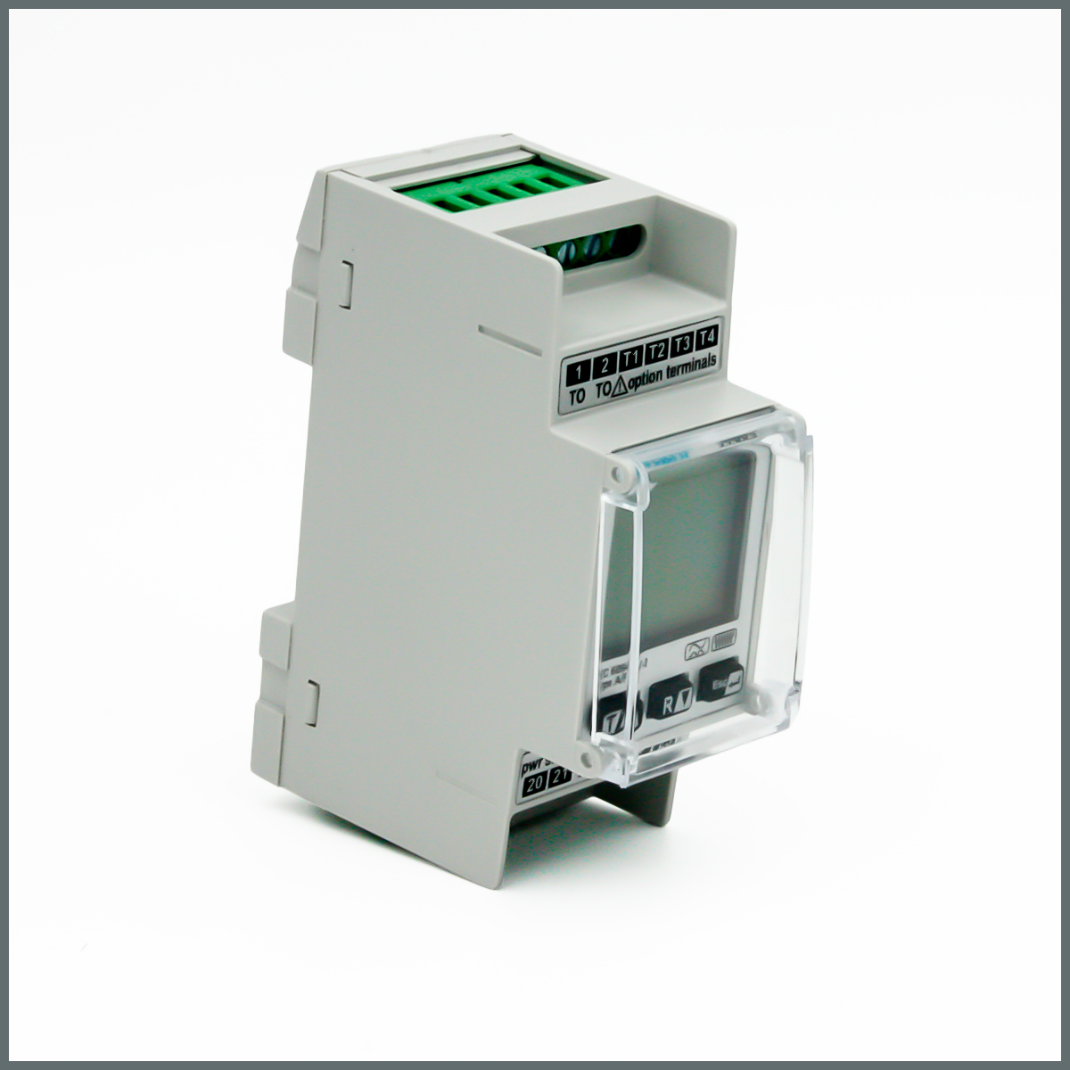 Frer F Tipi Kaçak Akım Rölesi T-R / RS485 Modbus 230 VAC / 30mA--30A 2Modül / Ray Tipi