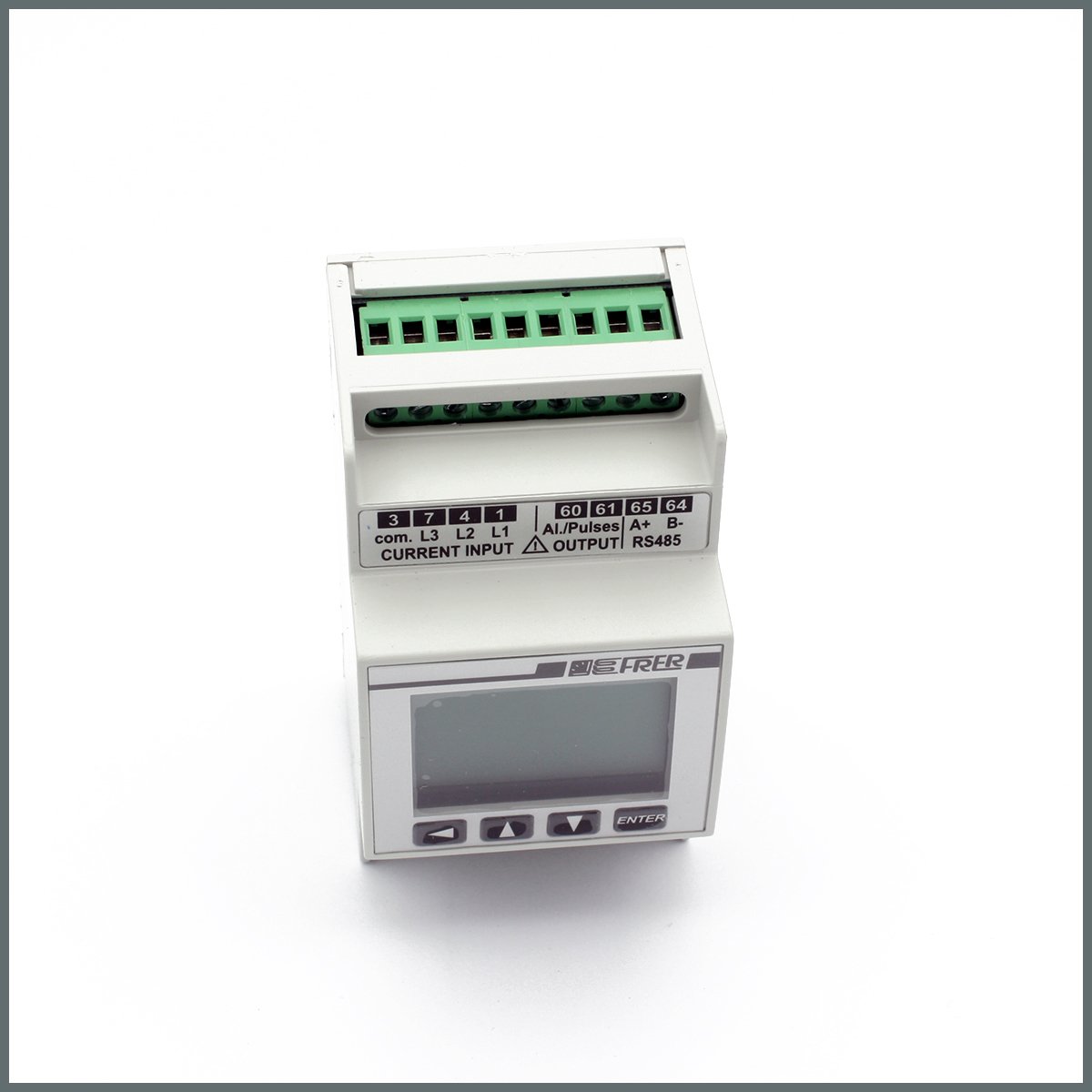 Frer NANO Mono Enerji Analizörü Giriş:63A AT dahil, 230V, RS485 Modbus