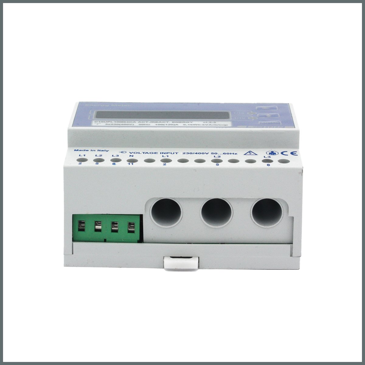 Frer Prog. Enerji Ölçer (Aktif-Reaktif) 3Fazlı - 100A/400V - RS485 Modbus 