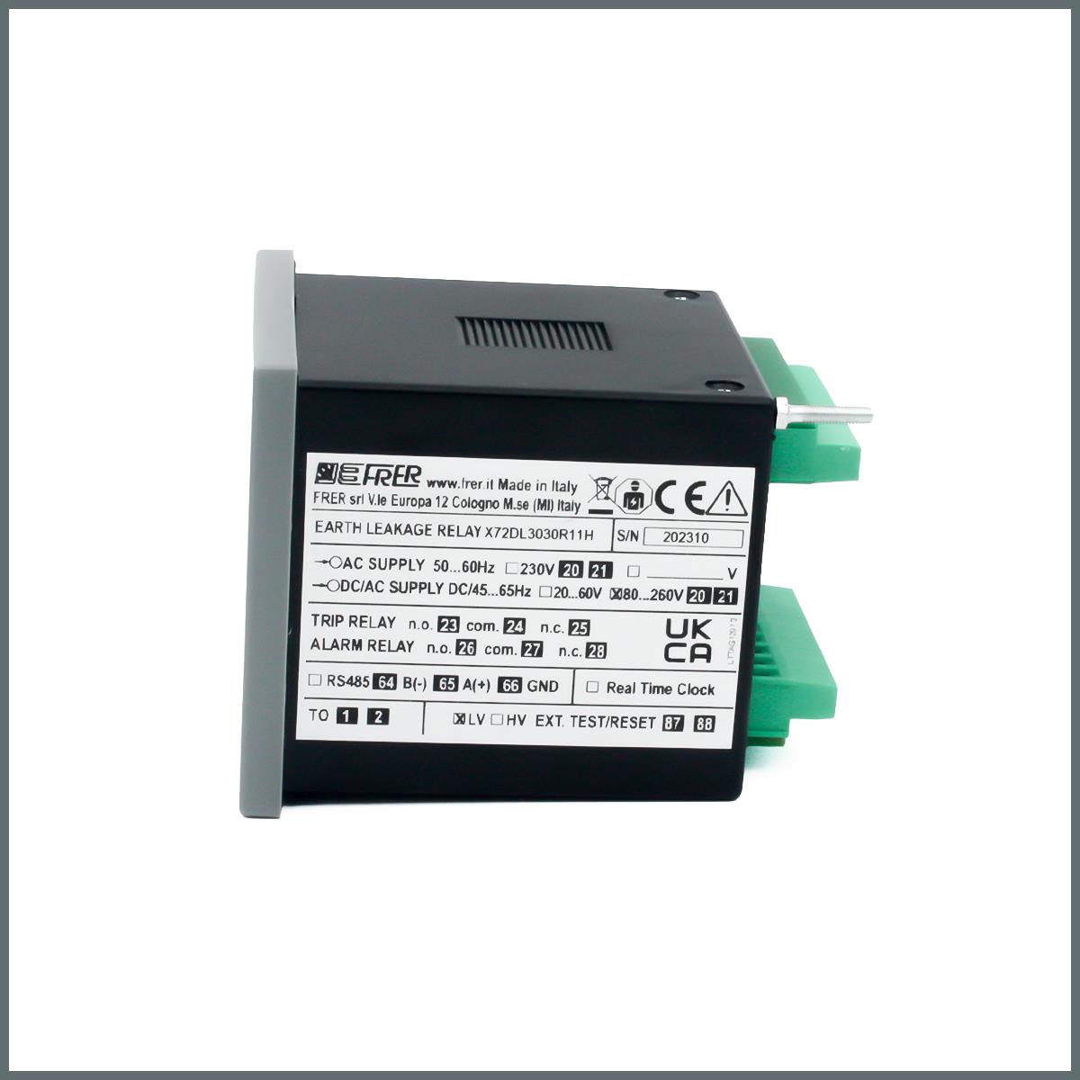 Frer T.K.A.K. Rölesi / A,AC ve F Tipi / LCD Ekran 80÷260Vac/dc/30mA-30A/72x72/Pano Tipi