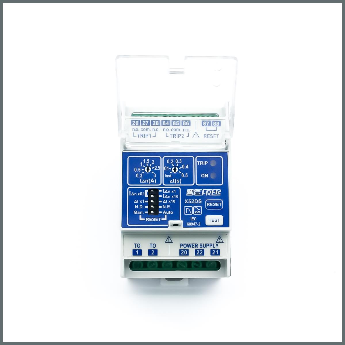 Frer T.K.A.K. Rölesi / A,AC Tipi / T-R 20-60Vac/dc /30mA--30A/3Modül/Ray Tipi