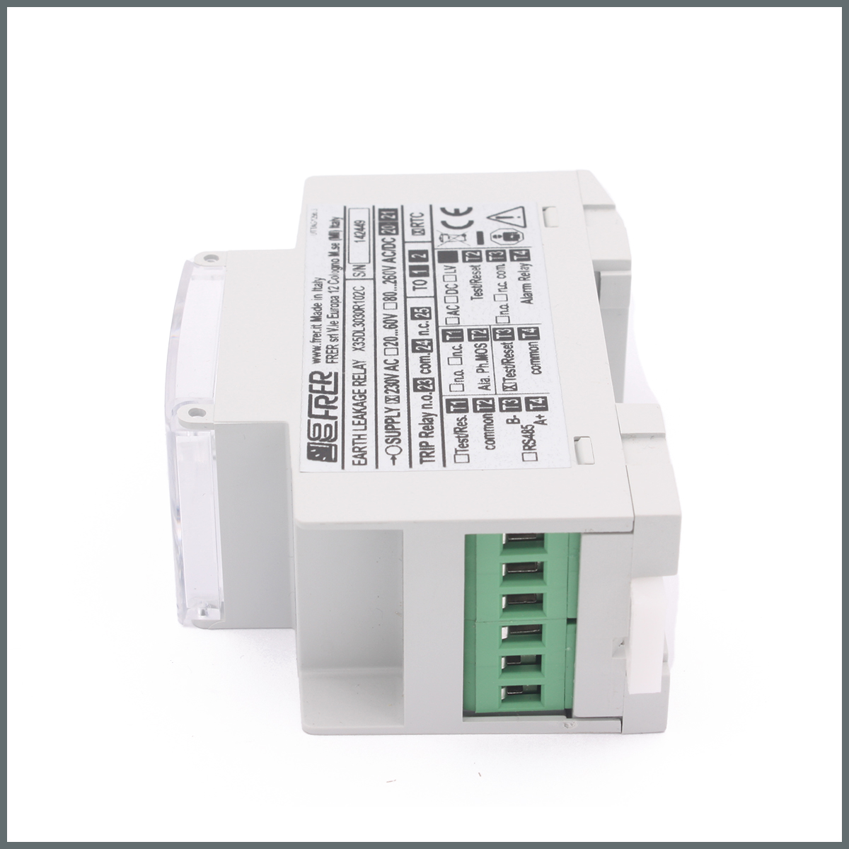 Frer T.K.A.K. R. A,AC ve F Tipi / T-R / RTC 230VAC/30mA--30A/2Modül/Ray Tipi