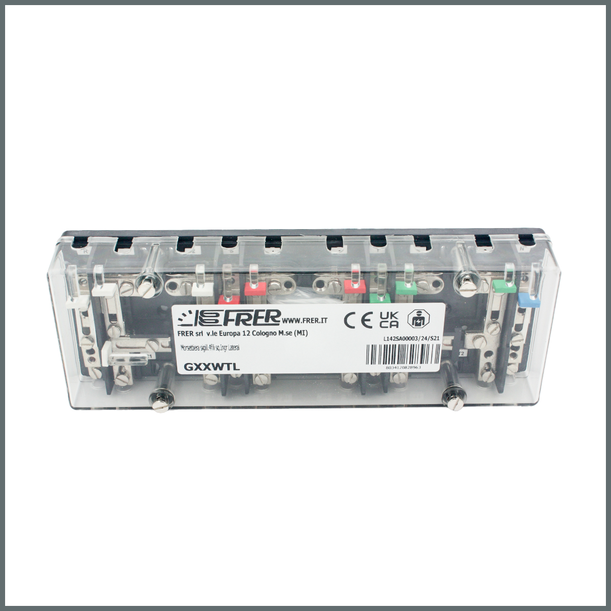 Frer Terminal Bloğu 3 fazlı 4 telli, Mühürlenebilir 