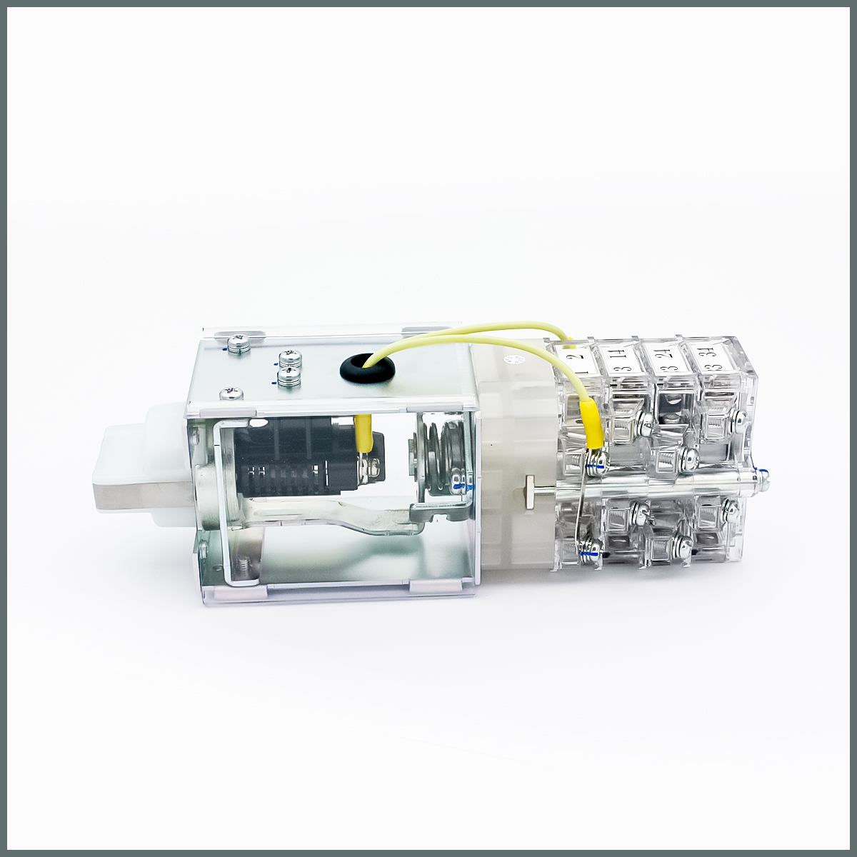 Fuji 125VDC (Ledli) Ayırıcı Anahtarı (Yuv. Flanş) BHL-3B3-118-125L3-W-Z-B(L54-Z11E)