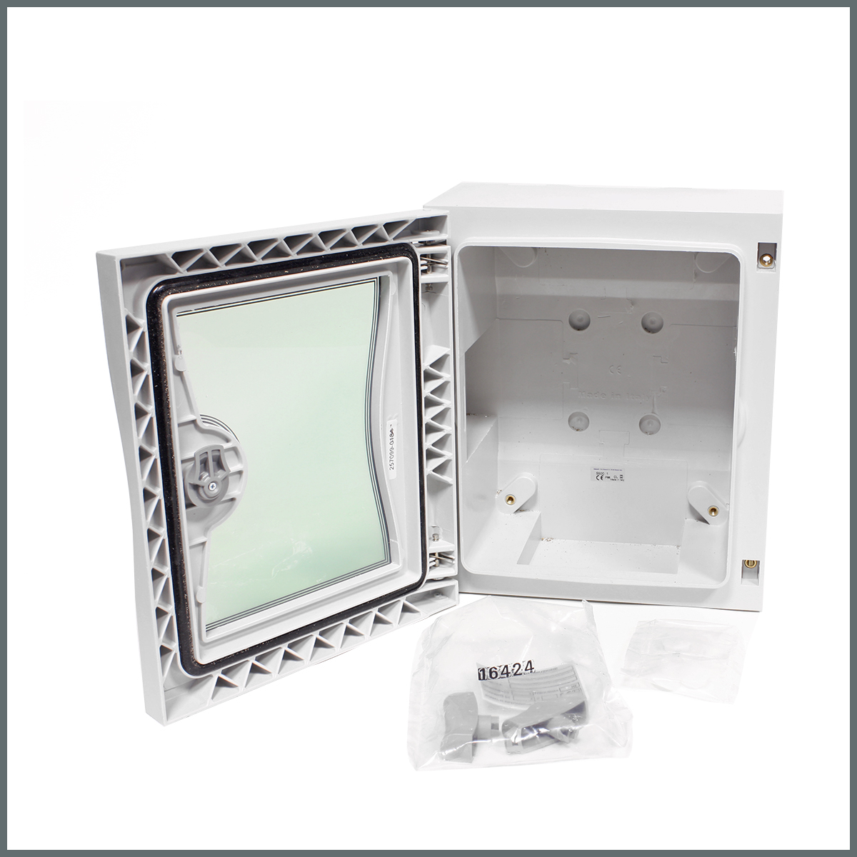 GRP PanolarPalazzoli TAIS CUBE Dağıtım Panosu (GRP) Boy:1 IP66/IK10/Şeffaf K./ 260x305x160