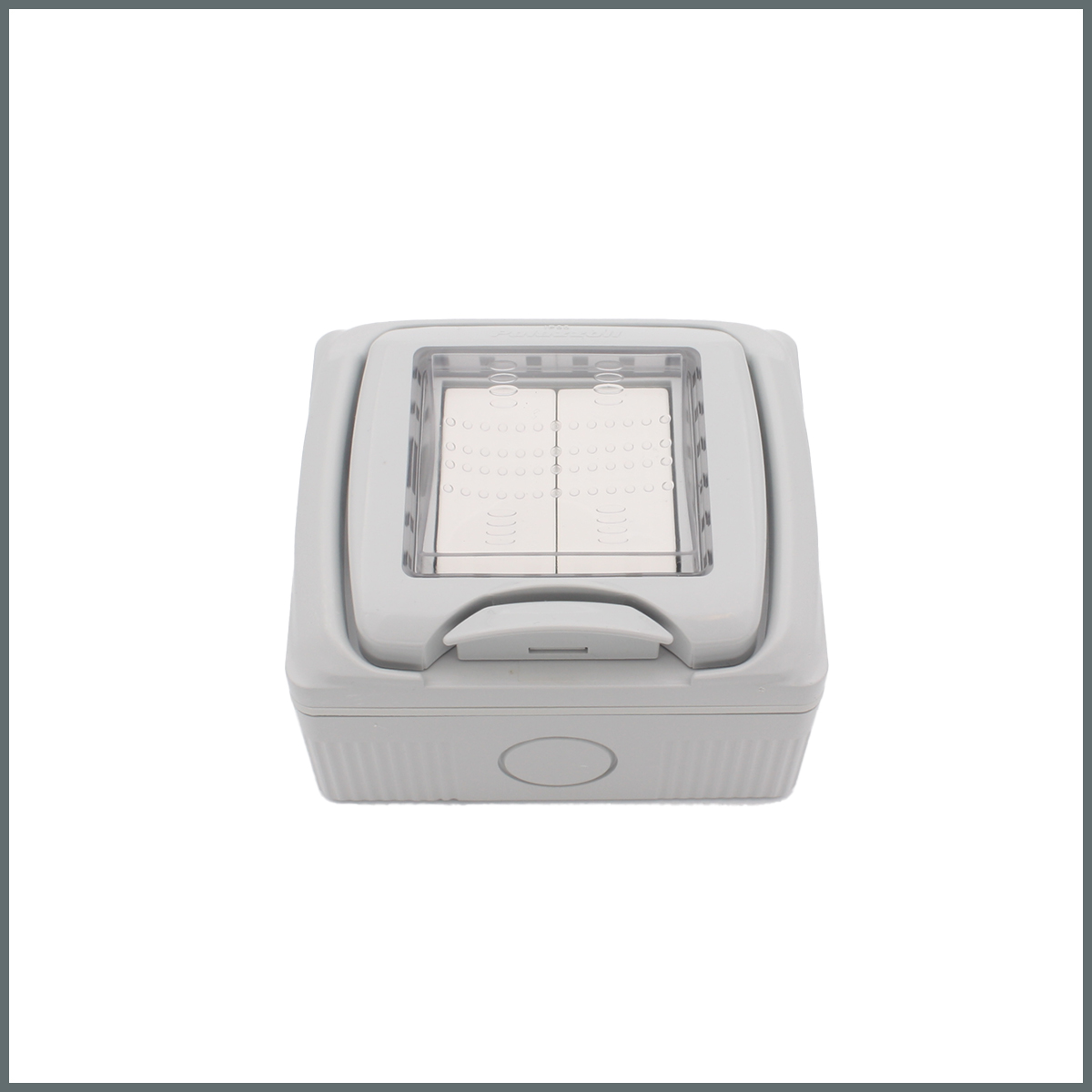 IP55 Su Geçirmez Sıva Üstü Dış ortam 2li Komütatör 