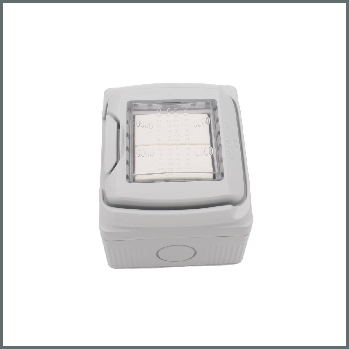 IP55 Su Geçirmez Sıva Üstü Dış ortam 2li Komütatör 