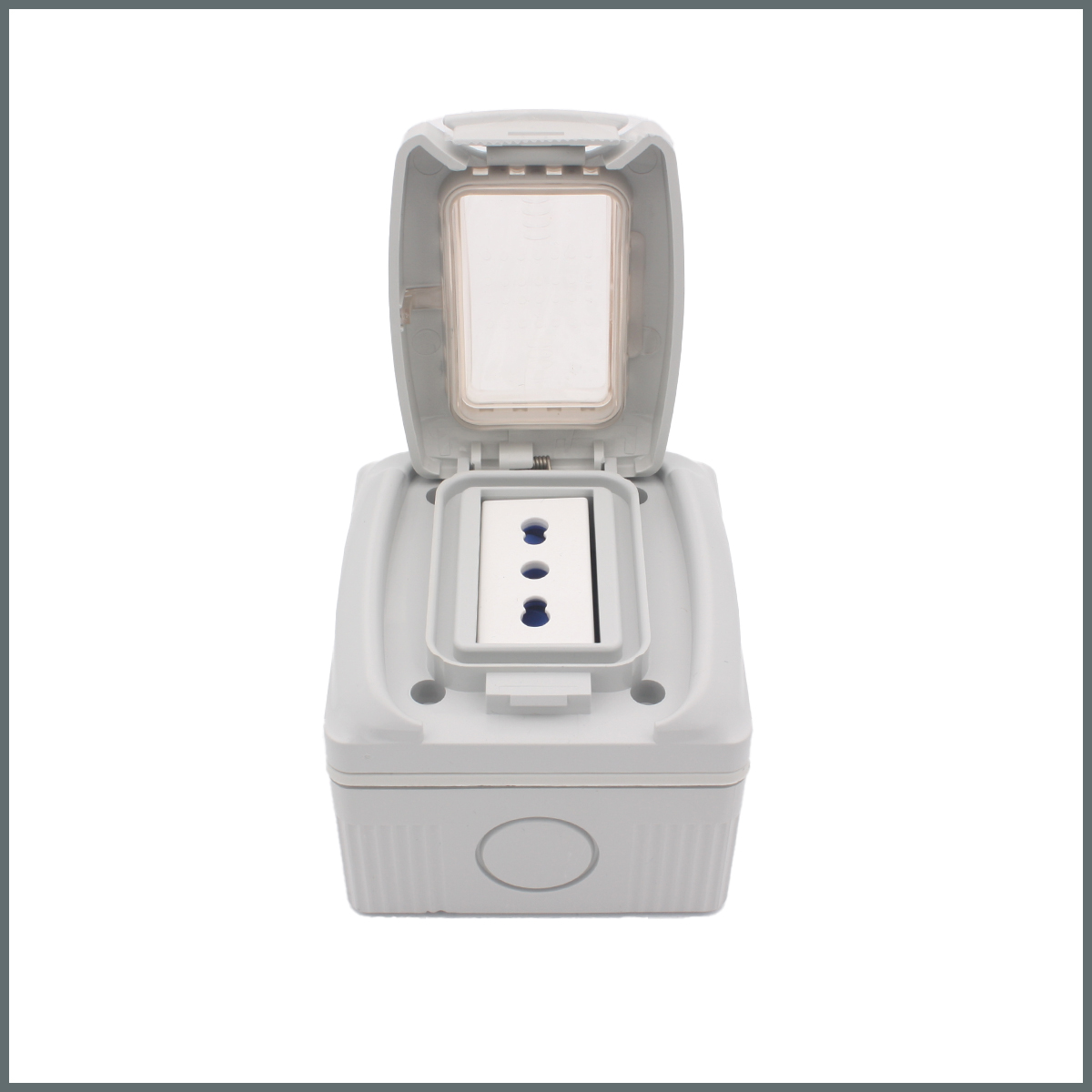 IP55 Su Geçirmez Sıva Üstü Dış ortam prizi 