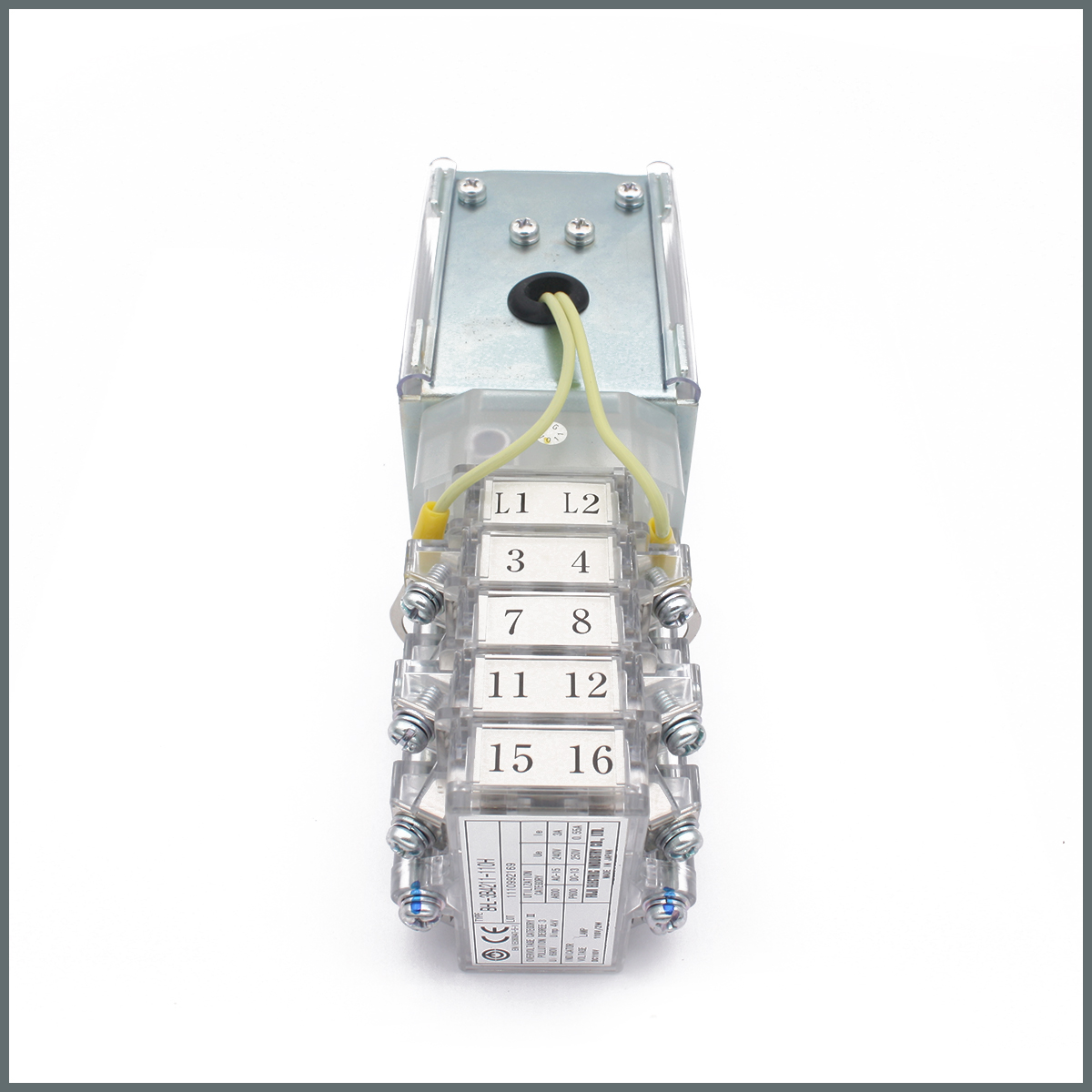 Kesici Anahtarı 110VDC (Kare) BHL-3B4-211-110H-W-Y-B (L54-Y11E)