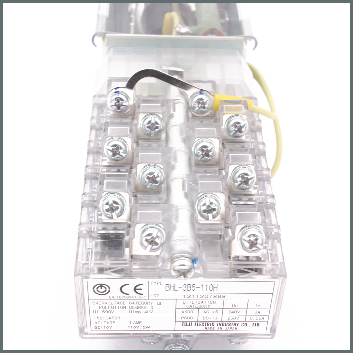 Kesici Anahtarı (Kare) BHL-3B5-SP-110H-W-Y-B